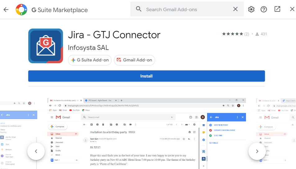 Atlassian Products Documentation > Jira - GTJ Connector > Install_GTJ.png