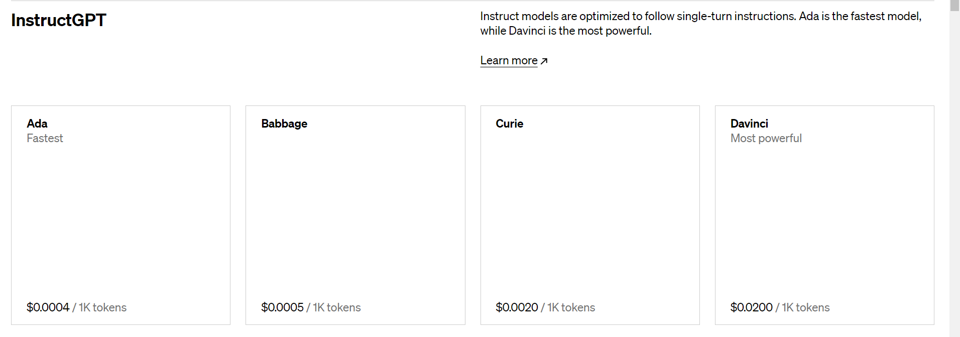 Atlassian Products Documentation > GPT-3 API Access & Models > image-2023-4-10_18-39-45.png